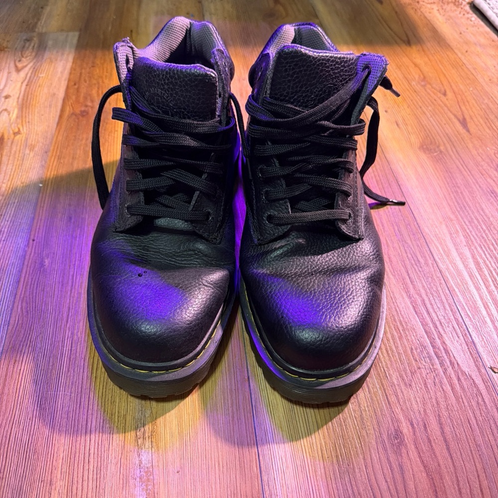Dr. Martens Black Leather Boots